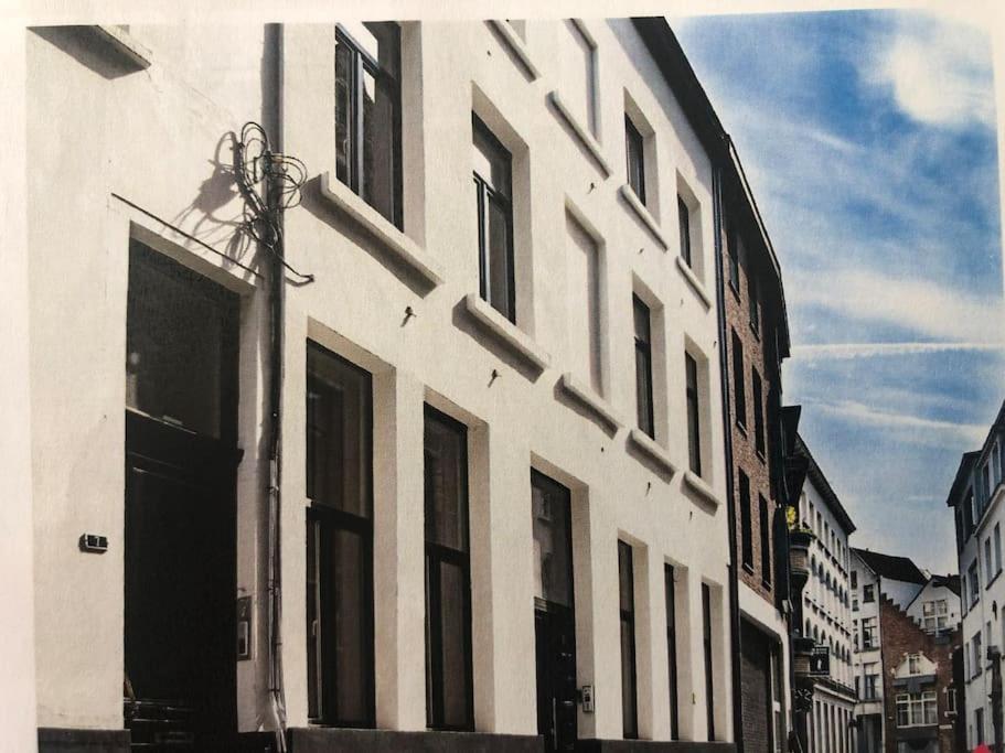 Hippe Studio In Historisch Gebouw In Oude Centrum Антверпен Екстериор снимка